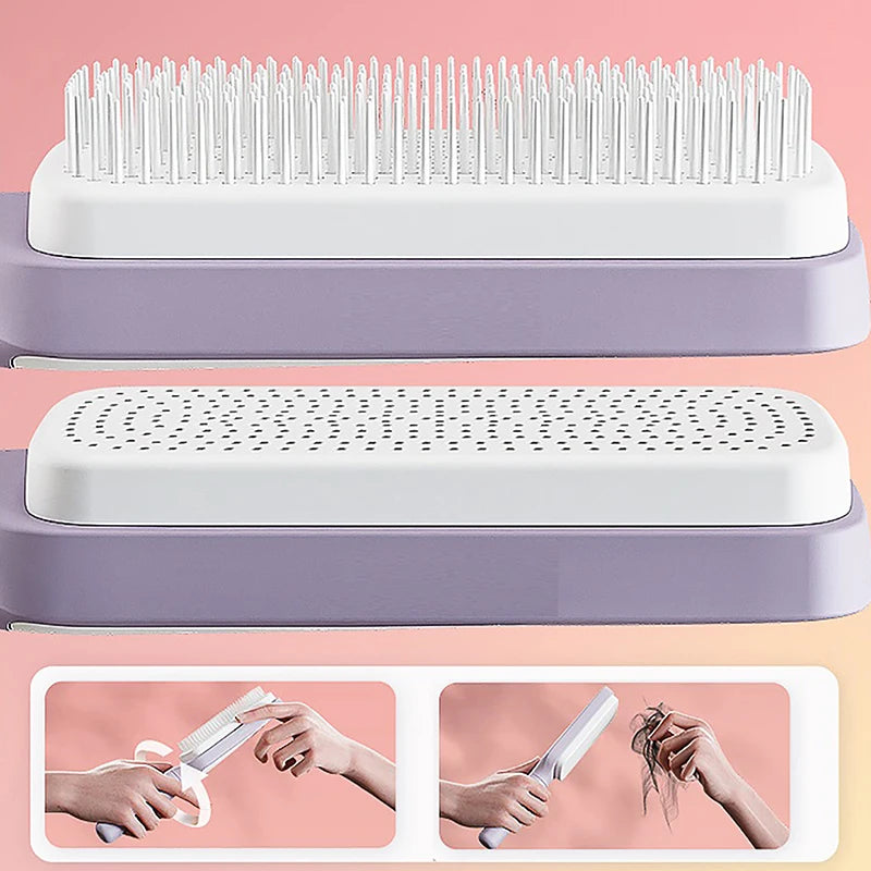EasyFinds™ Self-Cleaning Hair Brush