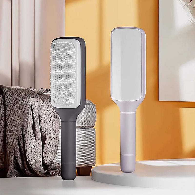 EasyFinds™ Self-Cleaning Hair Brush