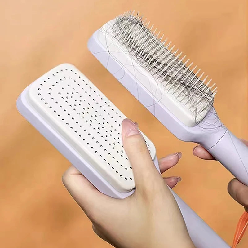 EasyFinds™ Self-Cleaning Hair Brush