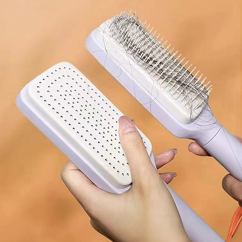 EasyFinds™ Self-Cleaning Hair Brush