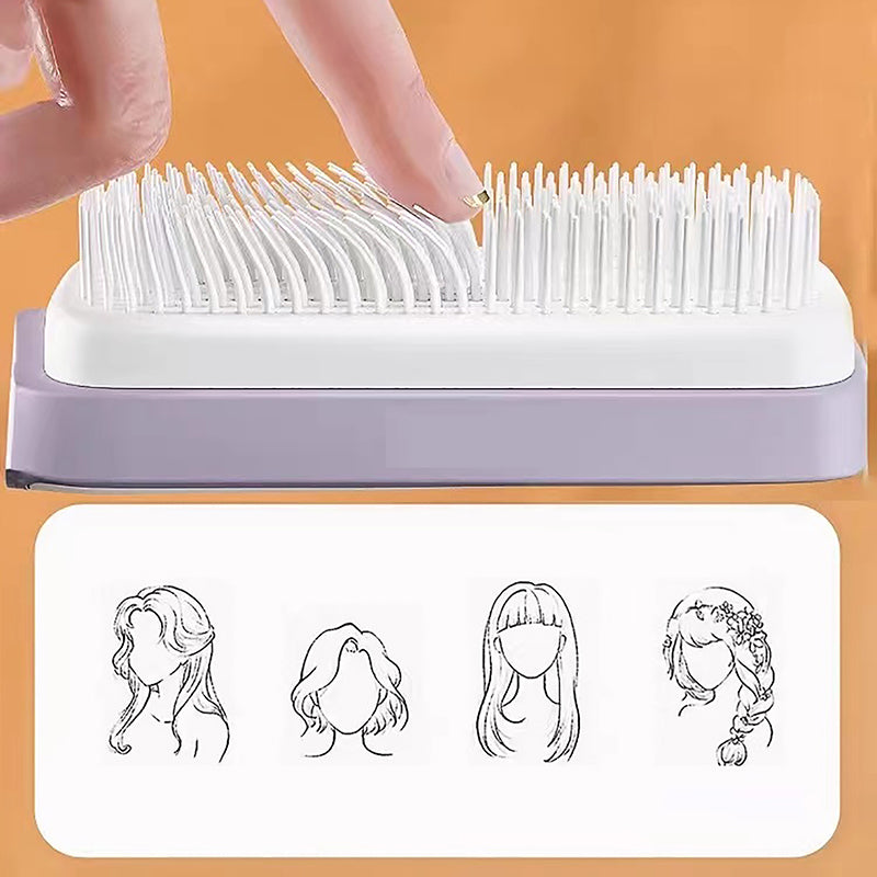 EasyFinds™ Self-Cleaning Hair Brush