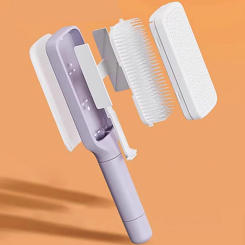 EasyFinds™ Self-Cleaning Hair Brush